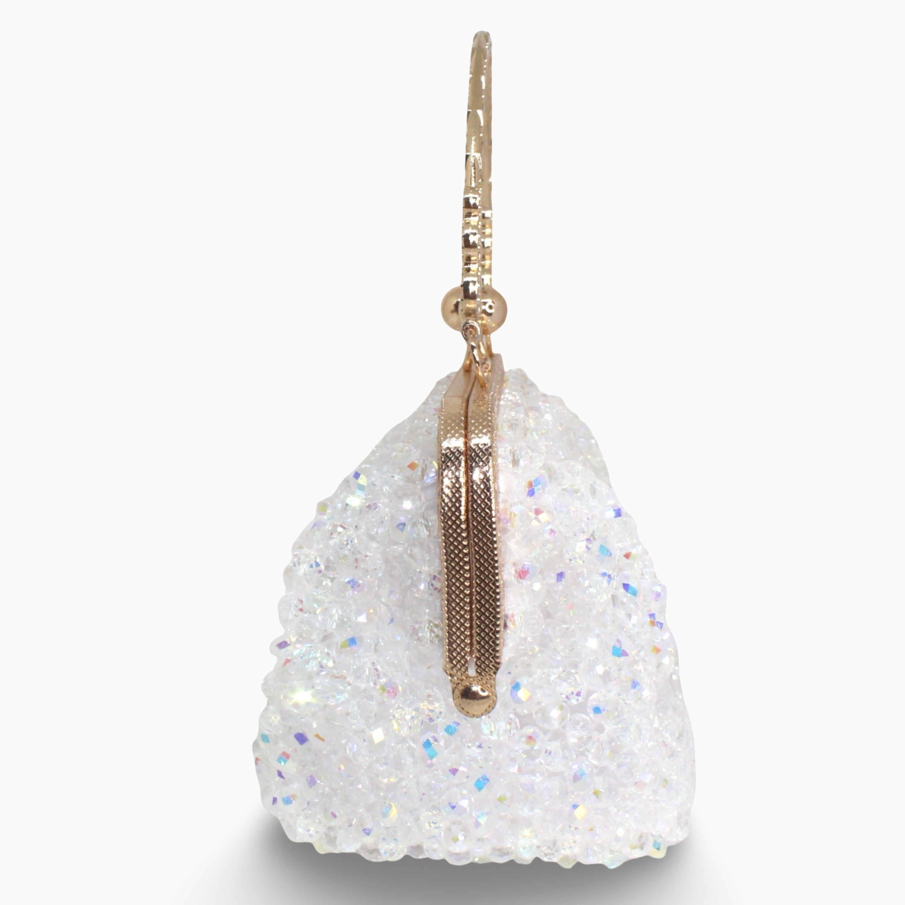Aurélia Crystal beaded handbag, side view